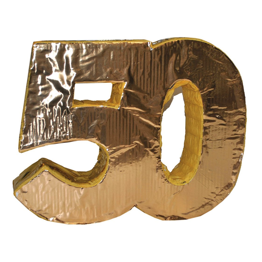 Pinata 50-års Jubileum Guld