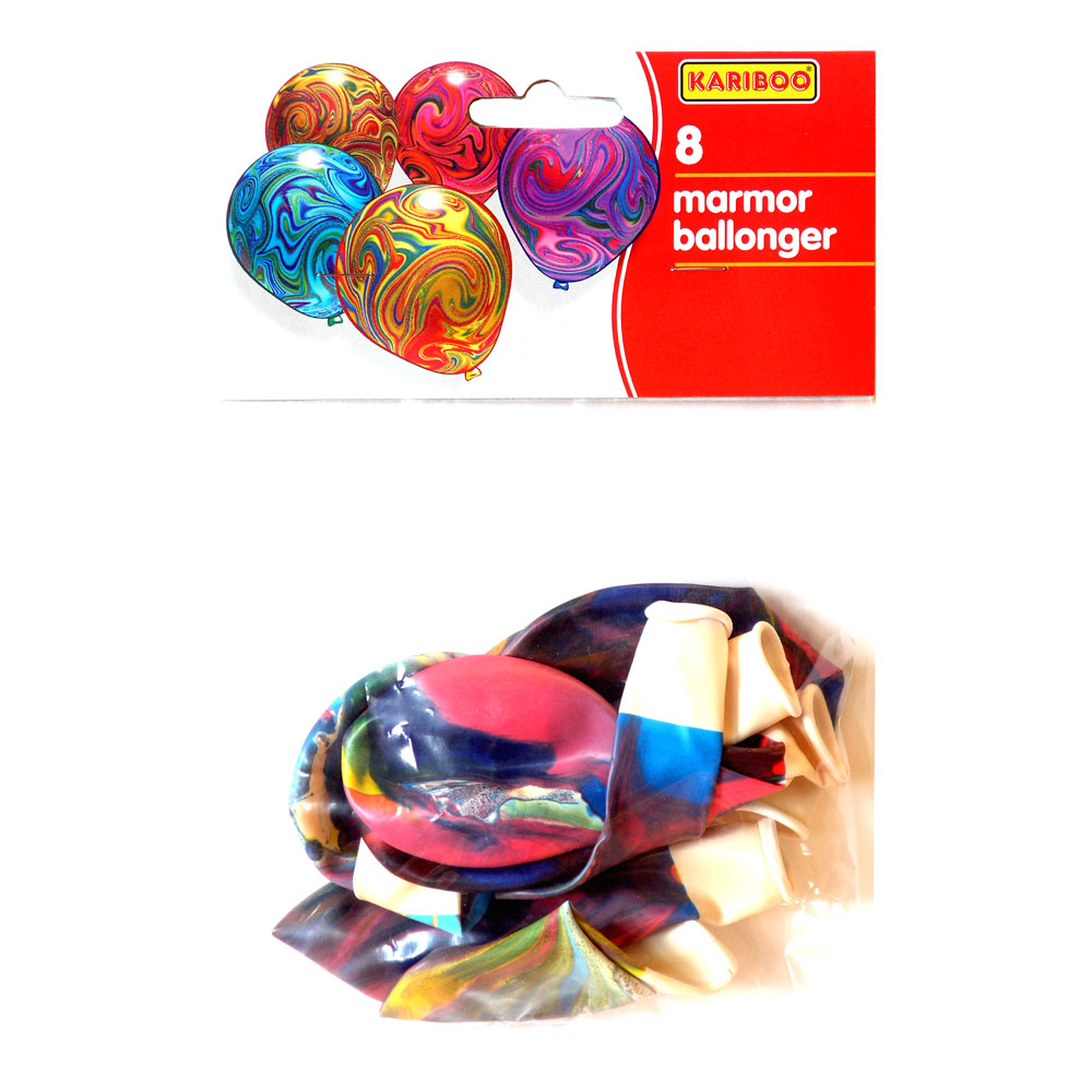 Ballonger Marmor - 8-pack