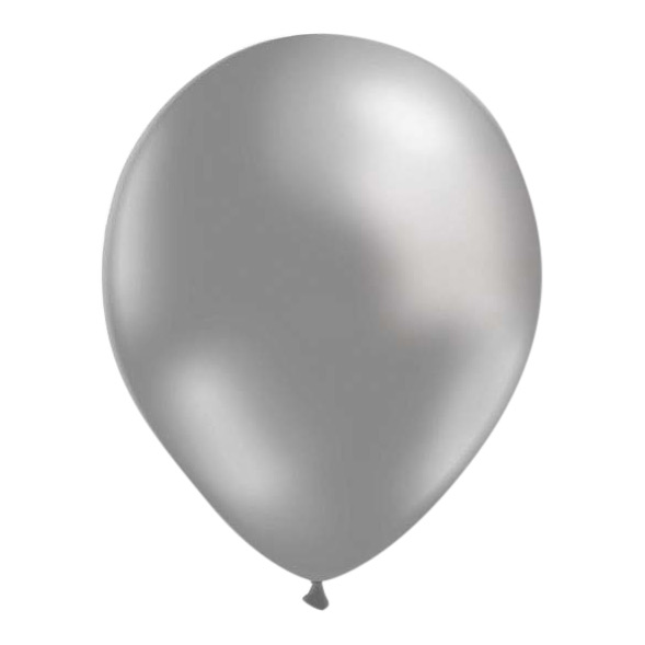 Ballonger Silvermetallic - 50-pack