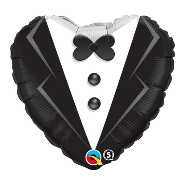 Folieballong Festprylar till bröllops Tuxedo