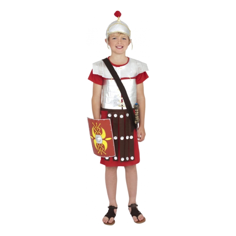 Romersk Soldat Barn Maskeraddräkt - Large