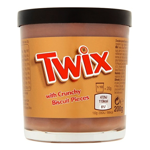 Chokladpålägg Twix - 200 gram