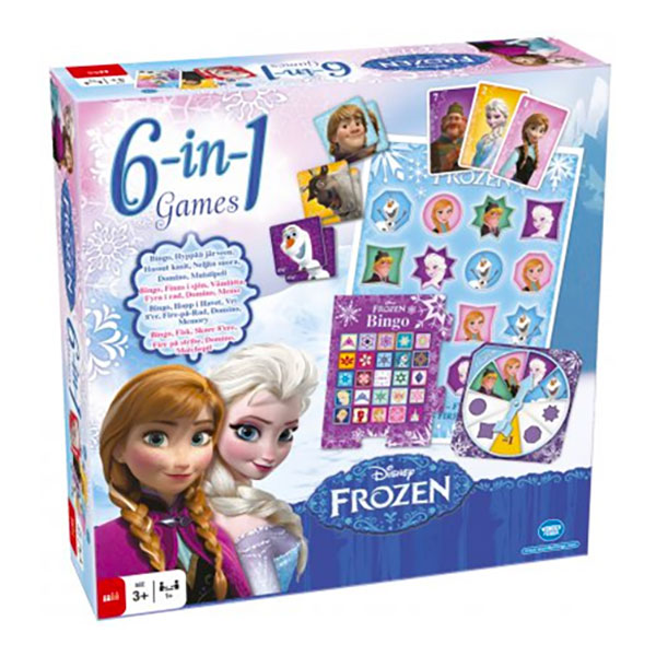 Disney Frozen 6in1 Barnspel