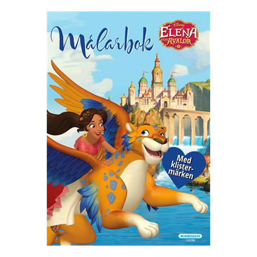 Elena Från Avalor Målarbok