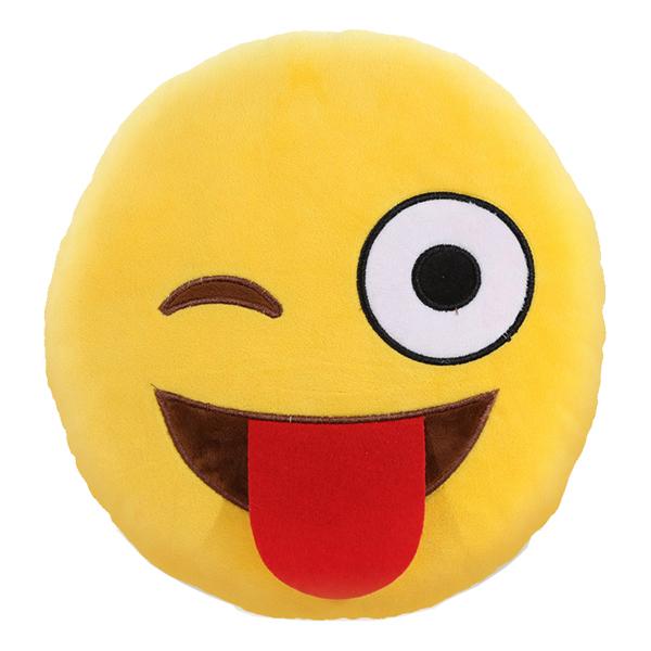 Emoji-Kuddar - Stick out tongue