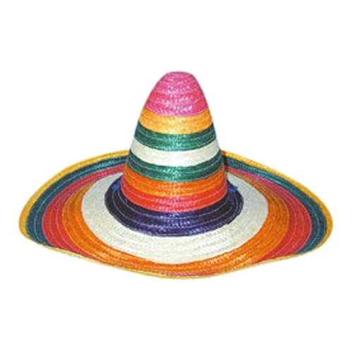 Flerfärgad Sombrero - One size