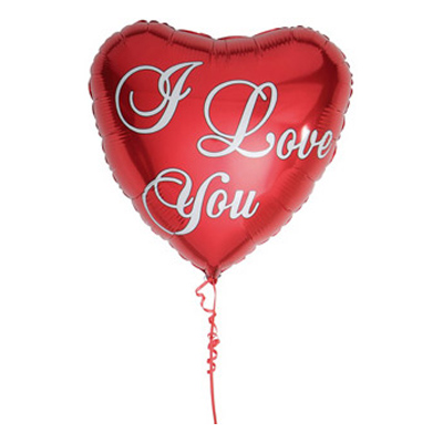 Folieballong I Love You