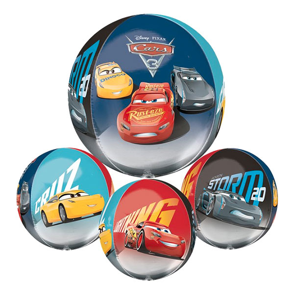 Folieballong Orbz Cars/Bilar