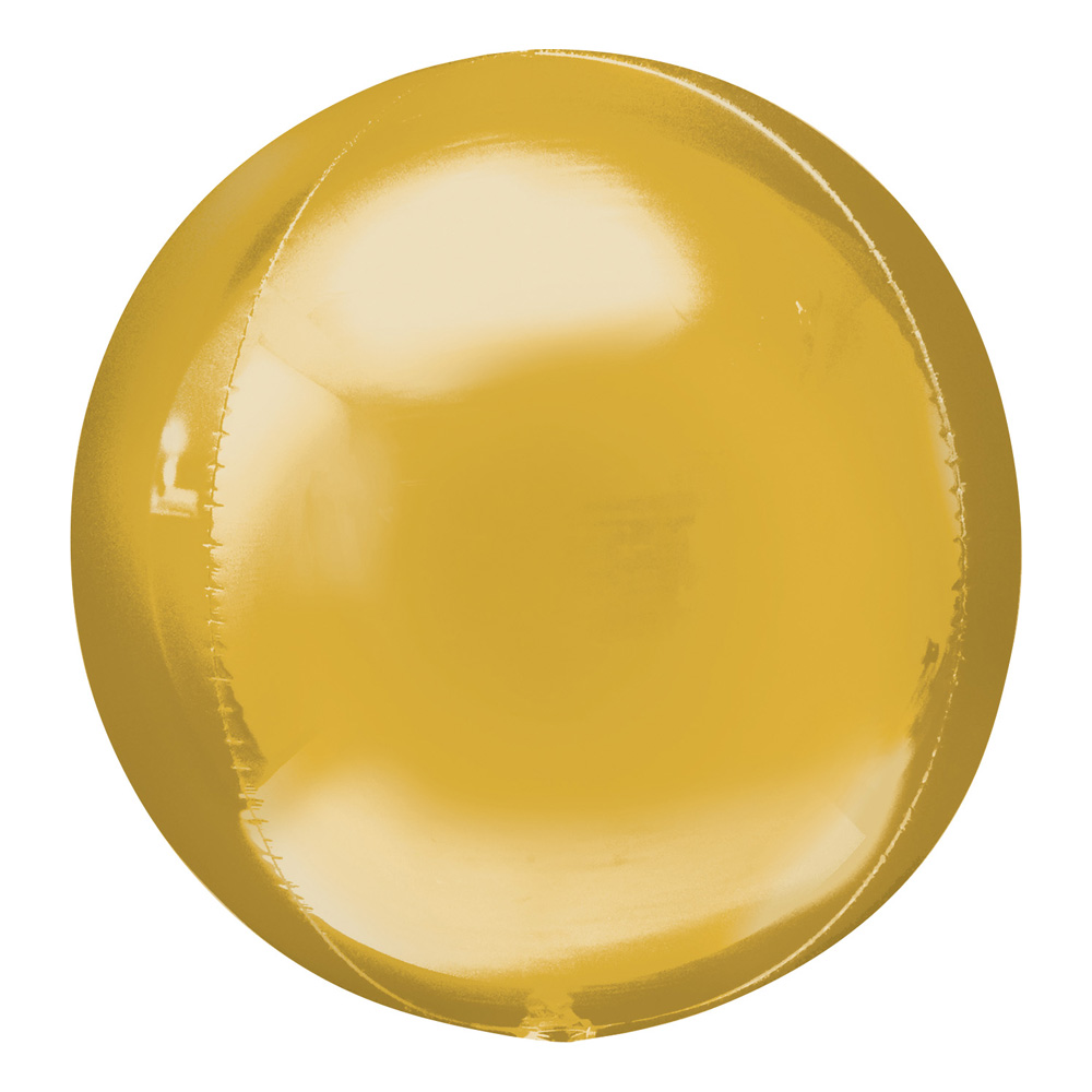 Folieballong Klot Guld