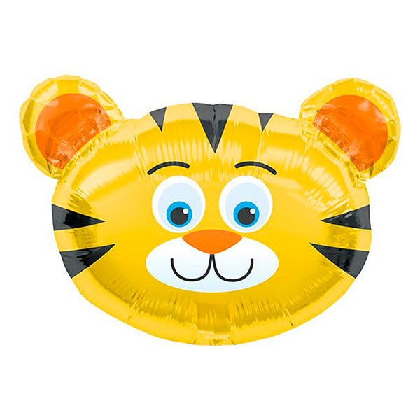 Folieballong Tigerhuvud