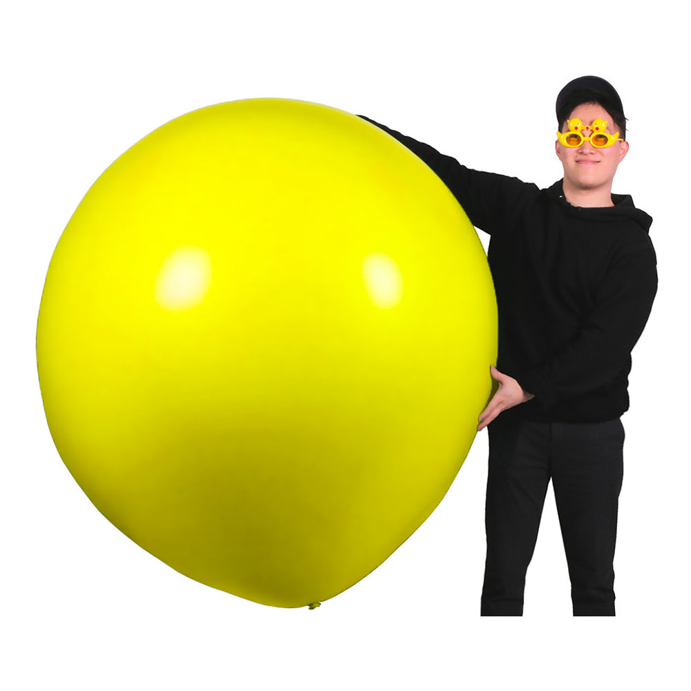 Gigantisk Ballong Gul - 1-pack