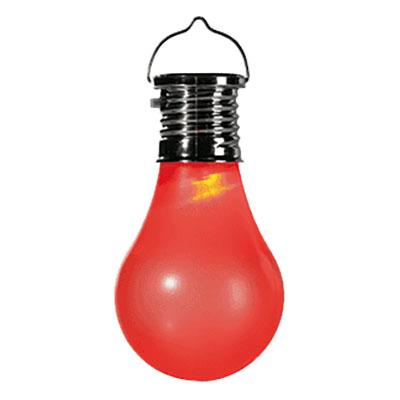 Glödlampor Solcell Dekoration - Röd