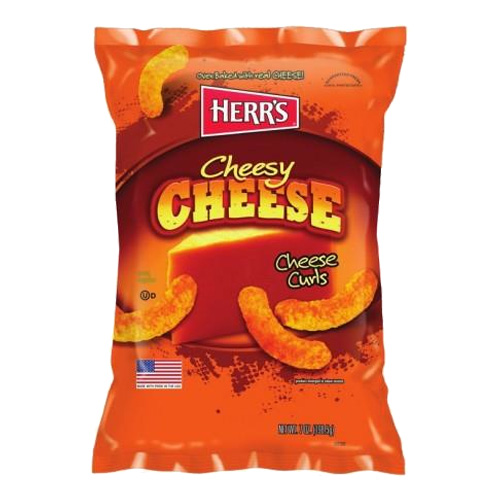 Herr's Cheesy Cheese Curls - 1-pack