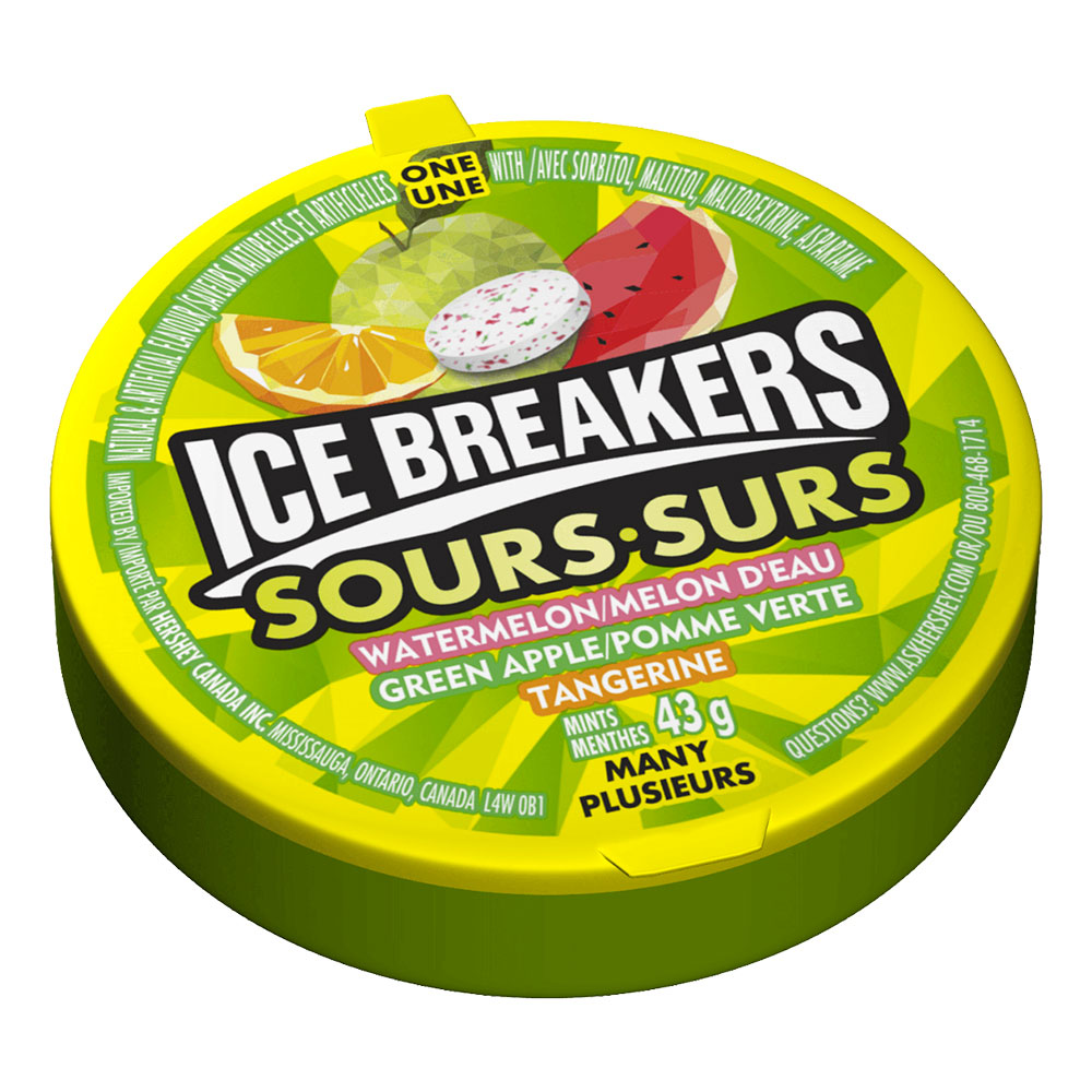 Ice Breakers Sours Fruit - 43 gram