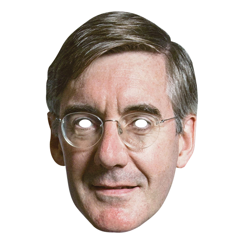 Jacob Rees-Mogg Pappmask