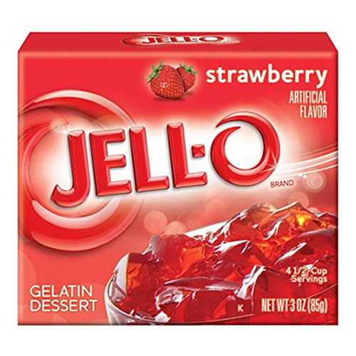 Jell-O Jordgubb - 1-Pack