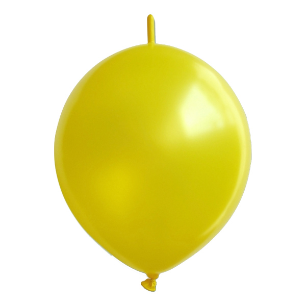 Kedjeballonger Gula - 10-pack