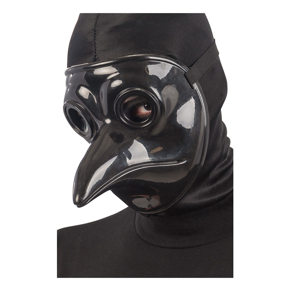 Kråka Svart Mask - One size