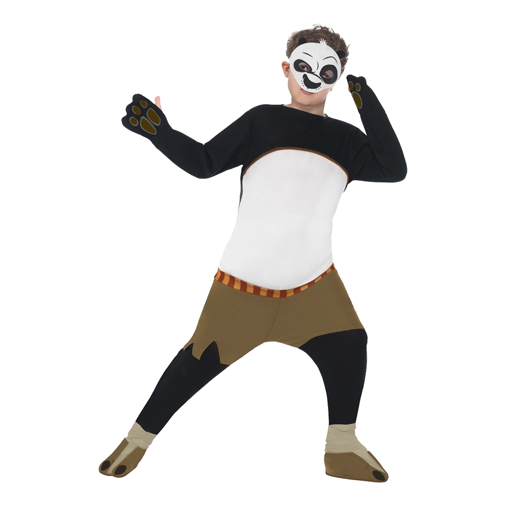 Kung Fu Panda Po Barn Maskeraddräkt - Large