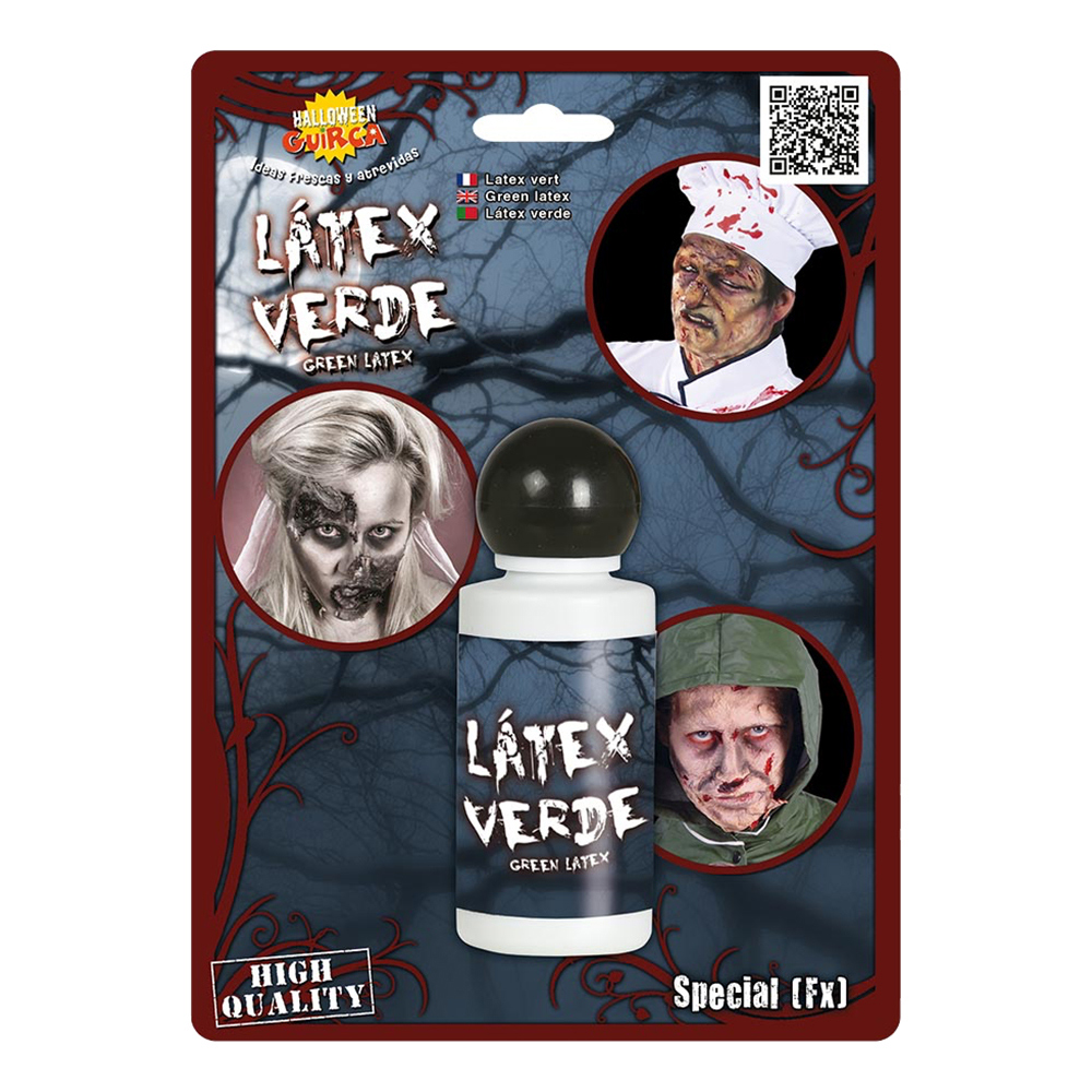 Latex på Burk Grön - 28 ml