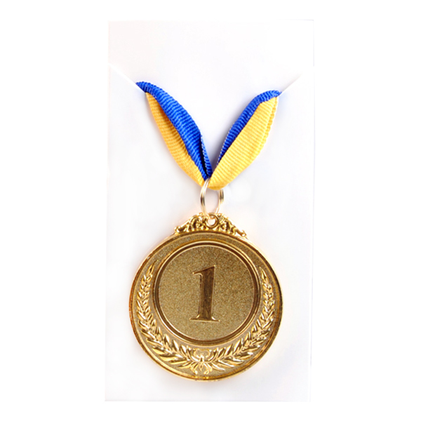 Medalj 1:a Pris med Band