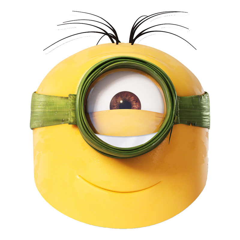 Minions Au Natural Pappmask - One size