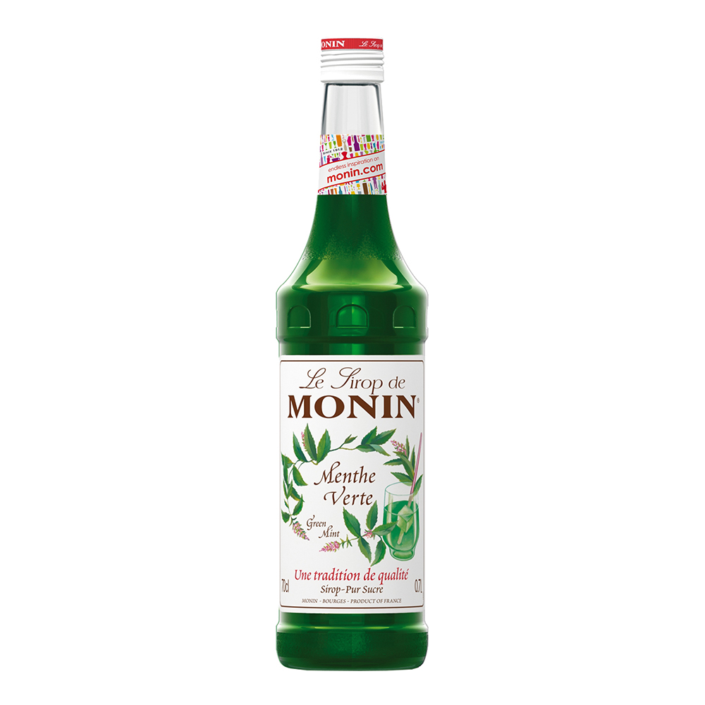 Monin Grön Mint Drinkmix - 70 cl
