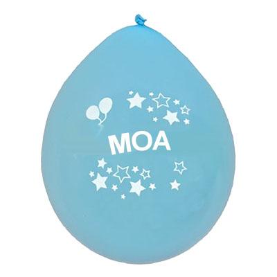 Namnballonger - Moa