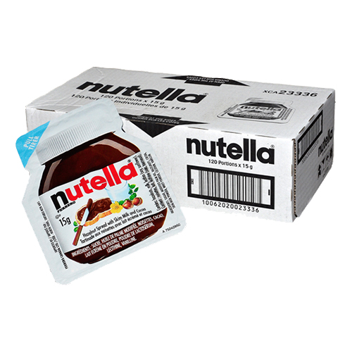 Nutella Portionsförpackning - 120-pack