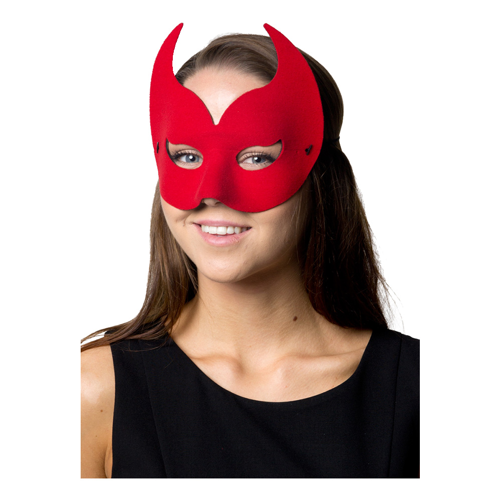 Ögonmask Diavolo Röd - One size