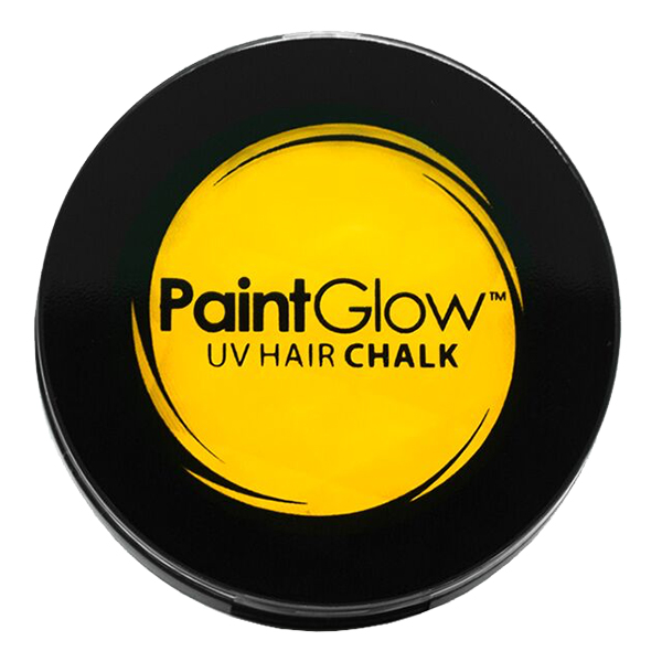 PaintGlow UV Neon Hårkrita - Gul