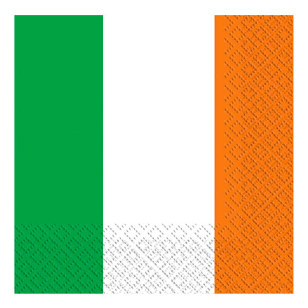 Servetter Irlands Flagga - 16-pack