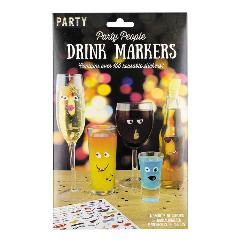 Party People Drinkmarkörer
