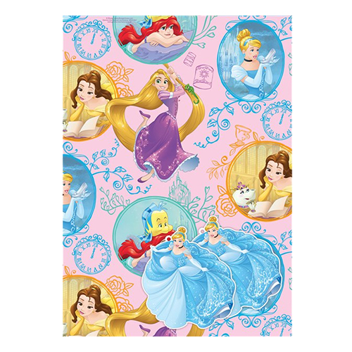 Presentpapper Disneyprinsessor