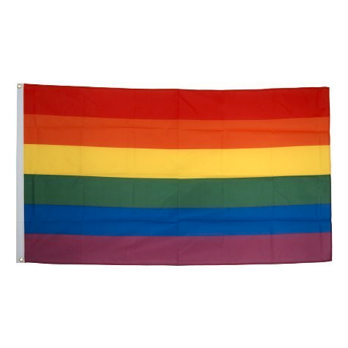 Regnbågsflagga Tryckt 120 x 180
