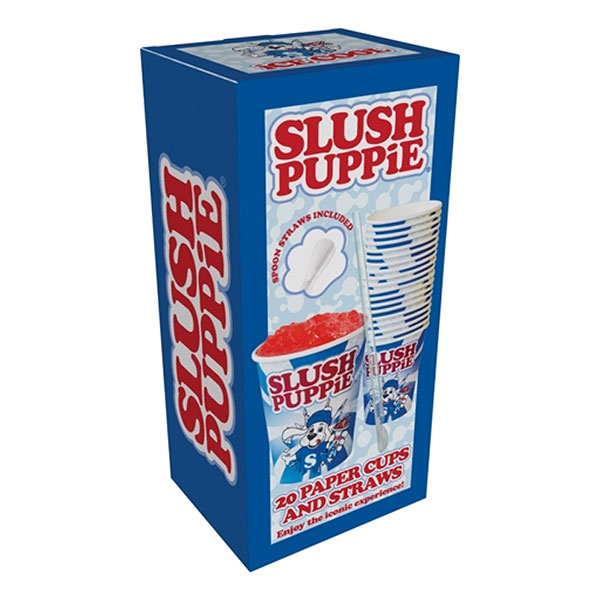 Slush Puppie Pappersmuggar - 20-pack