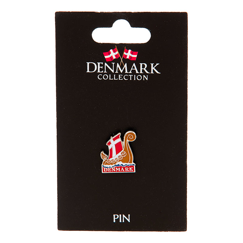 Souvenir Pin Denmark Vikingaskepp