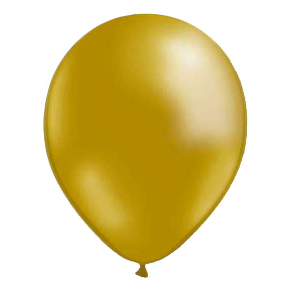 Stora Ballonger Guld - 50-pack