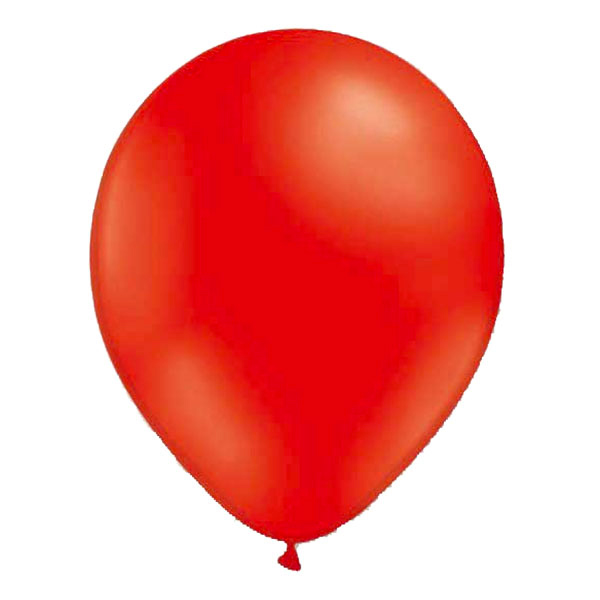 Stora Ballonger Röda - 50-pack