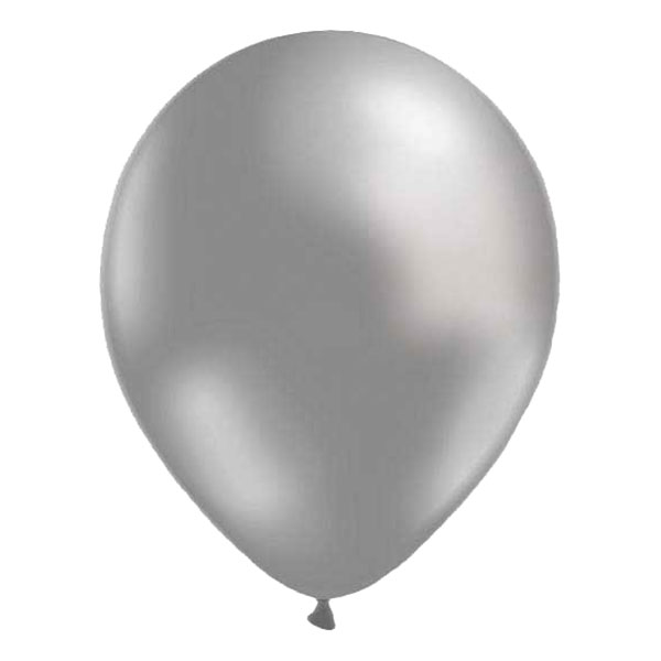 Stora Ballonger Silver - 50-pack