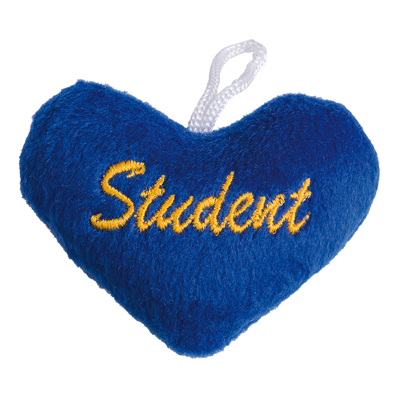 Studenthjärta - Blå