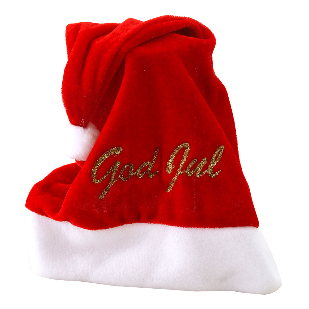 Tomteluva God Jul Glittertext - One size