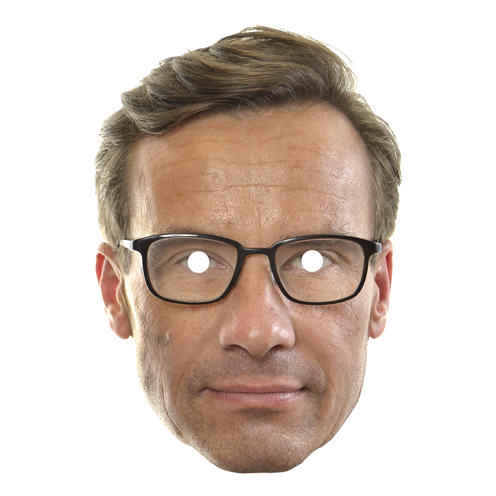 Ulf Kristersson Pappmask